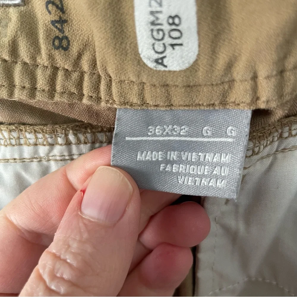 Nike ACG Vintage Convertible Khaki Cargo Pants, 36x32